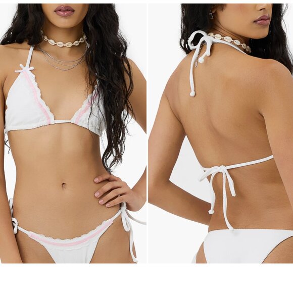 Frankies Bikinis x Gigi Hadid Tia Thermal Triangle Bikini Set - Picture 2 of 8